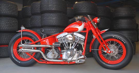 Michael Schumacher's Harley Davidson